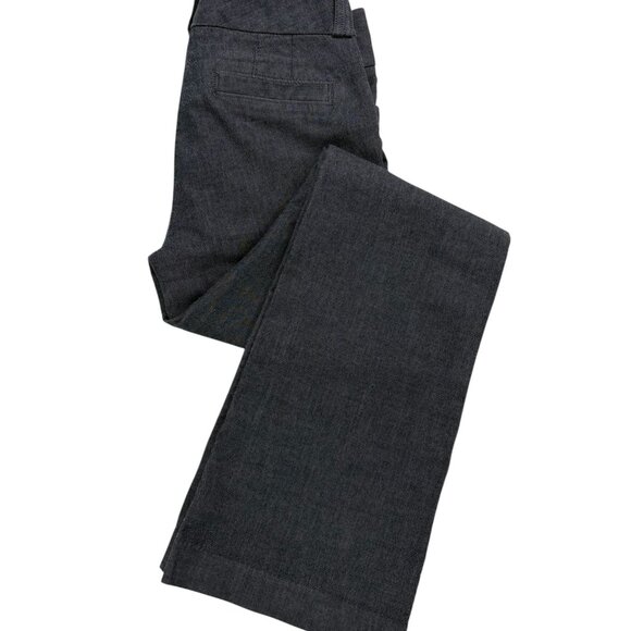 Banana Republic Martin Fit Trouser Pants – Dark Navy Wool Blend – Size 4 - Picture 5 of 16